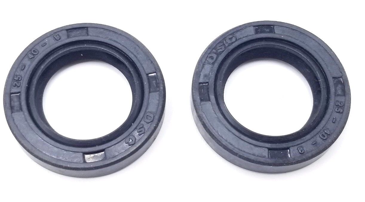 LOT OF 2 NEW GERA 050304160000-49 OIL SEALS 025X40X8