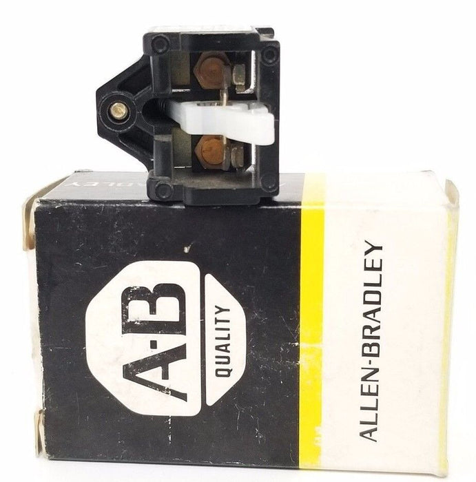 ALLEN BRADLEY 1495-G1 AUXILIARY CONTACT SIZE 1-2, 600V, 1495G1, SER. L (IN BOX)