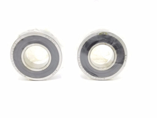 LOT OF 2 NEW SKF 6002-2RS1/C3HT51 BEARINGS 15X32X9MM, 60022RS1C3HT51