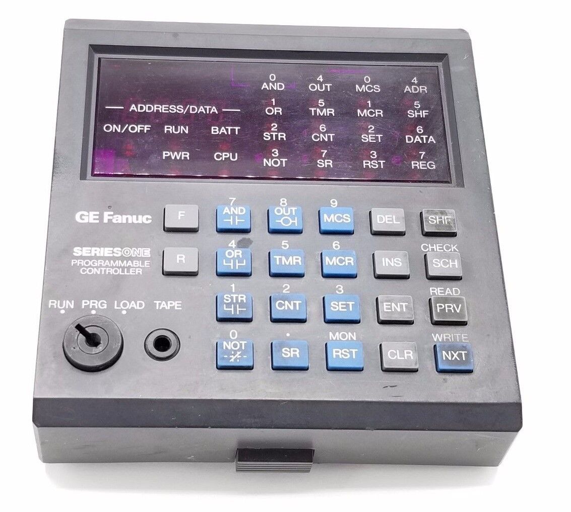 GE FANUC IC610PRG105B HANDHELD PROGRAMMER (NO KEYS)