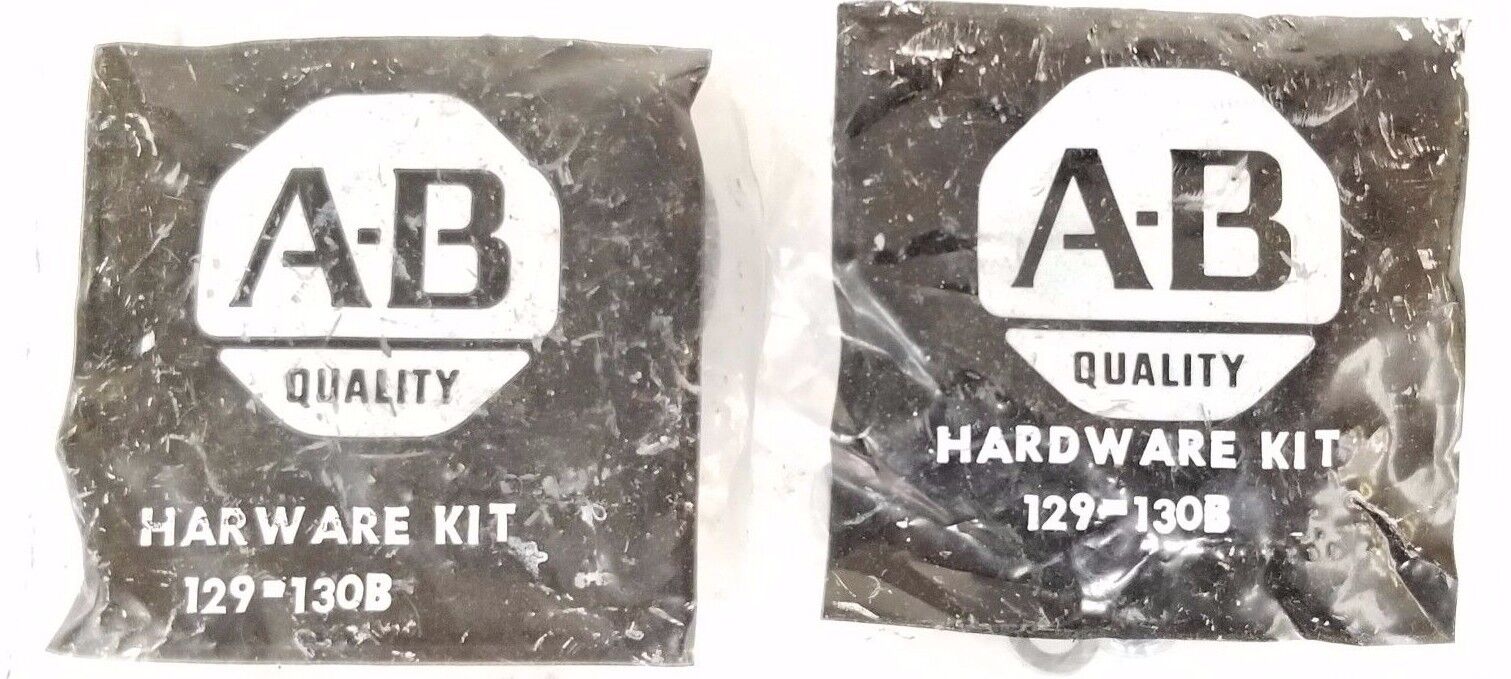 LOT OF 2 NEW ALLEN BRADLEY 129-130B HARDWARE MOUNTING KITS FOR PHOTOELECTRIC