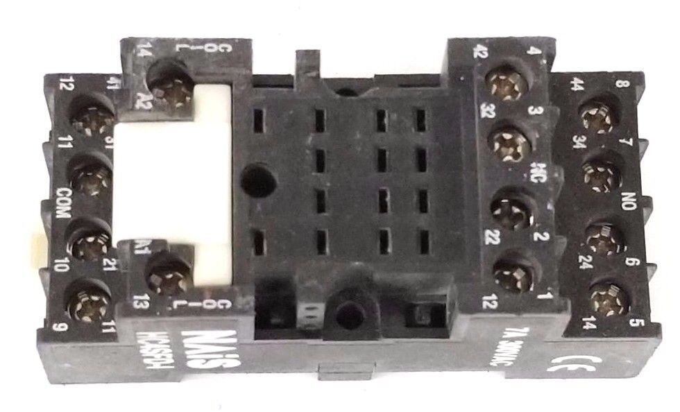 NAIS HC4SFD-I RELAY SOCKET HC4SFDI, 7A, 300VAC