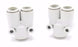 LOT OF 2 NEW SMC KQU10-12A FITTINGS KQU1012A