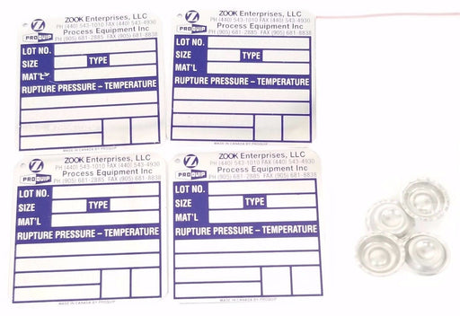 LOT OF 4 NEW ZOOK ENTERPRISES PLATES MFG # 78541.020 & HARDWARE