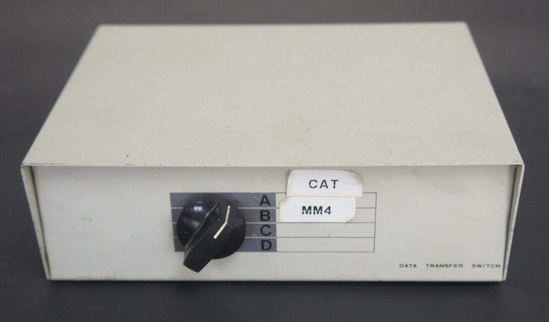 GENERIC 4 CHANNEL MANUAL DATA TRANSFER SWITCH