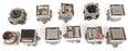 LOT OF 11 CUTLER-HAMMER MISCELLANEOUS PUSH BUTTONS / HARD WARE