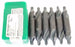 LOT OF 6 NEW PRECISION TWIST DRILL 097606.0356 STYLE: 76 HA, SIZE: 6, STELL HSS