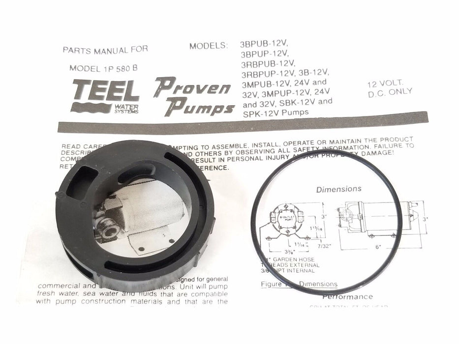 NEW TEEL WATER SYSTEMS IR-230A REPAIR KIT IR230A