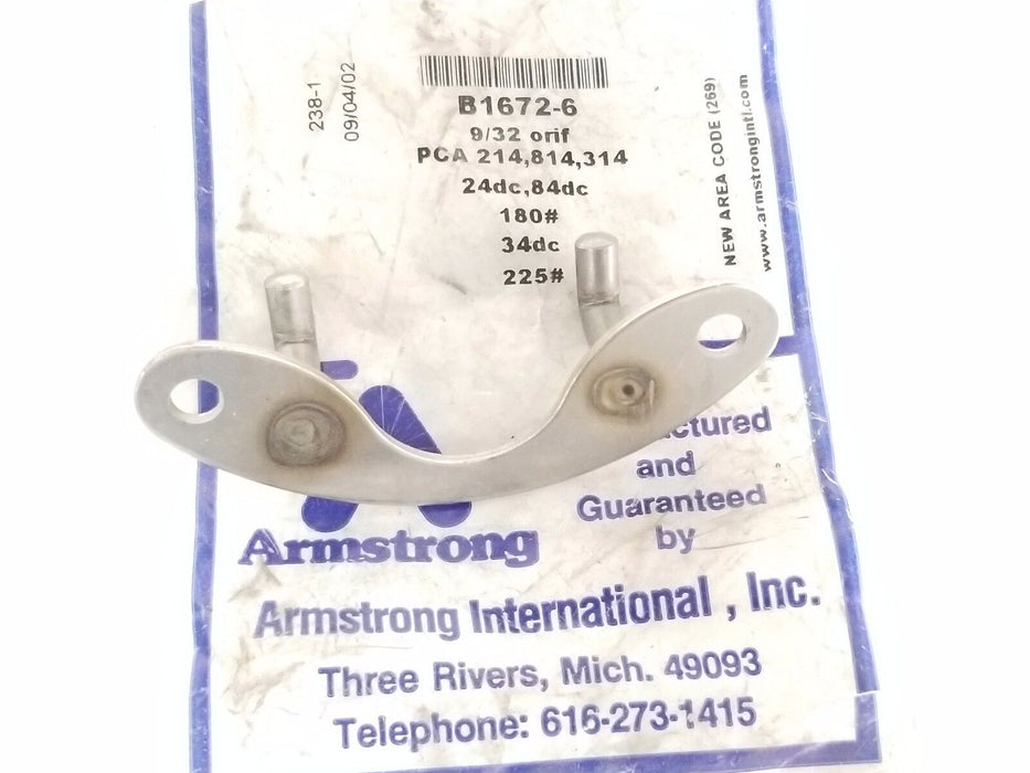 NEW ARMSTRON B1672-6 BUCKET MECHANISM 9/32 ORIF. (INCOMPLETE)