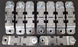 LOT OF 9 NEW CADDY SK12 STRUT CLAMPS 3/4''