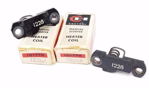 LOT OF 2 NEW CUTLER-HAMMER 10177H-1228A HEATER ELEMENTS 10177H1228A, 1228A