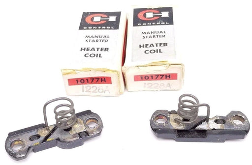 LOT OF 2 NEW CUTLER-HAMMER 10177H-1228A HEATER ELEMENTS 10177H1228A, 1228A