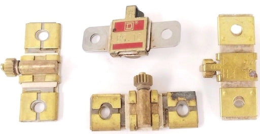 LOT OF 4 SQUARE D HEATER ELEMENTS B.14, B3.30, B9.10