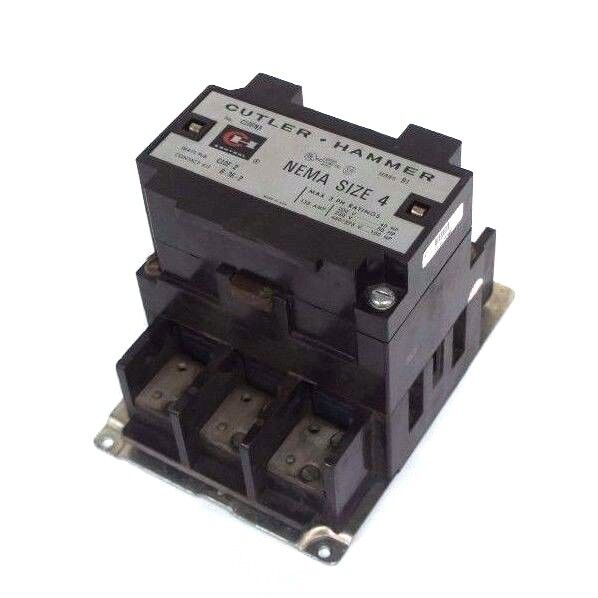 CUTLER HAMMER C10FN3 NEMA SIZE 4 CONTACTOR SER. B1, 6-36-2 CONTACT KIT