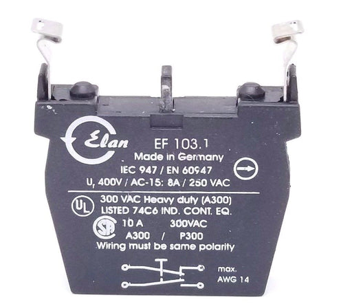 NEW ELAN EF 103.1 TERMINAL BLOCK EF1031