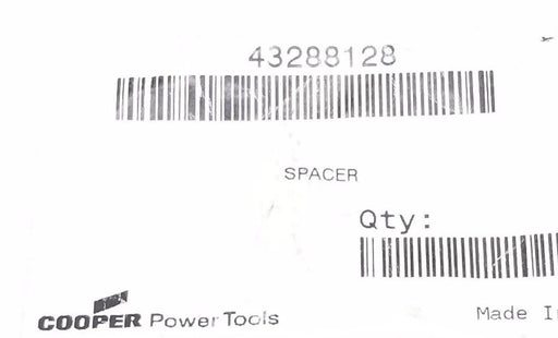 LOT OF 3 NEW COOPER POWER TOOLS 43288128 SPACERS