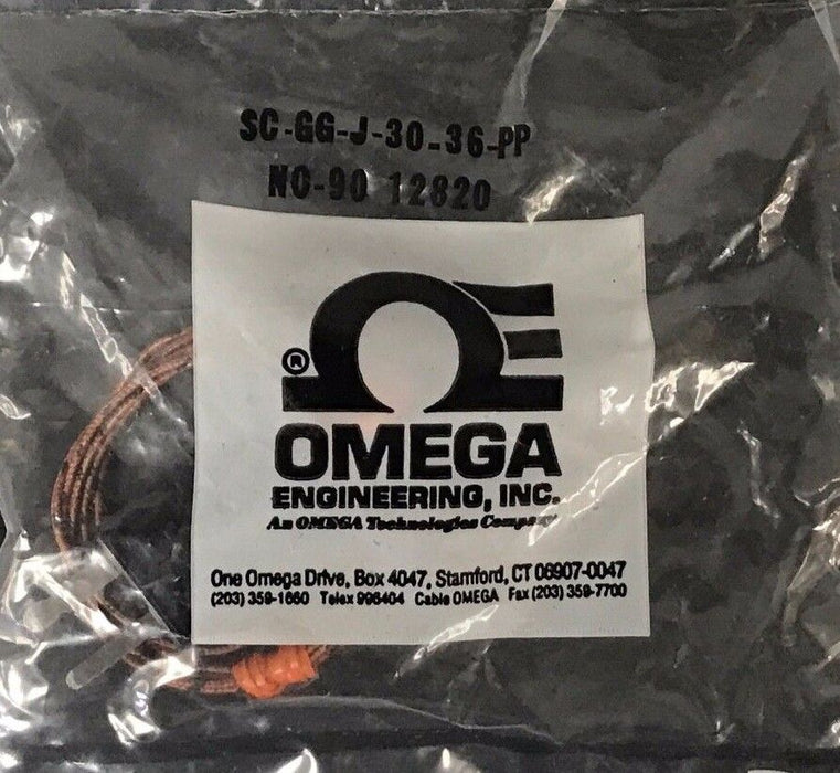 NEW OMEGA SC-GG-J-30-36-PP PRECISION FINE WIRE THERMOCOUPLE NO-90 12820