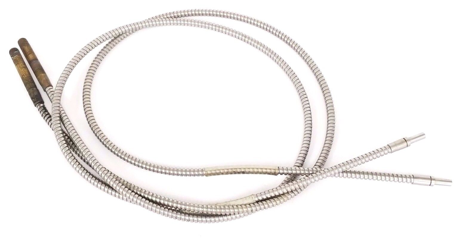 LOT OF 2 TRI-ONIC F-A-36T FIBER OPTIC CABLE 36'' FA36T