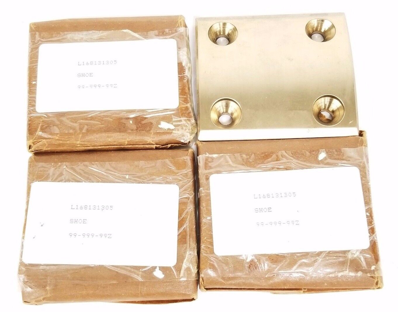LOT OF 4 NEW GENERIC L168131305 SHOE 99-999-99Z