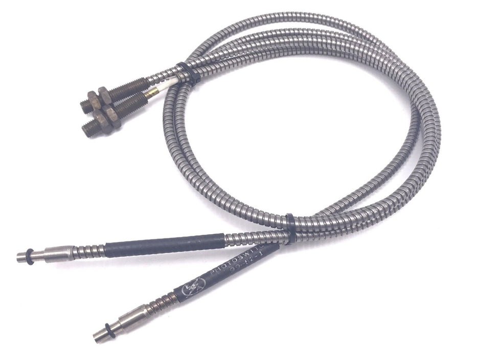 LOT OF 2 ALLEN-BRADLEY 99-52-1 GLASS FIBER OPTIC CABLE