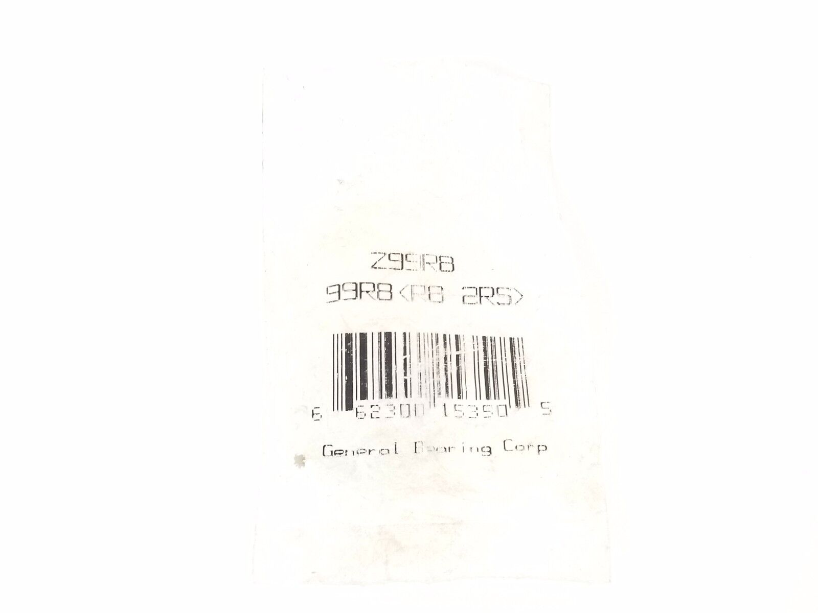 NEW GENERAL BEARING CORP. Z99R8 BEARING 1/2X1-1/8X5/16IN