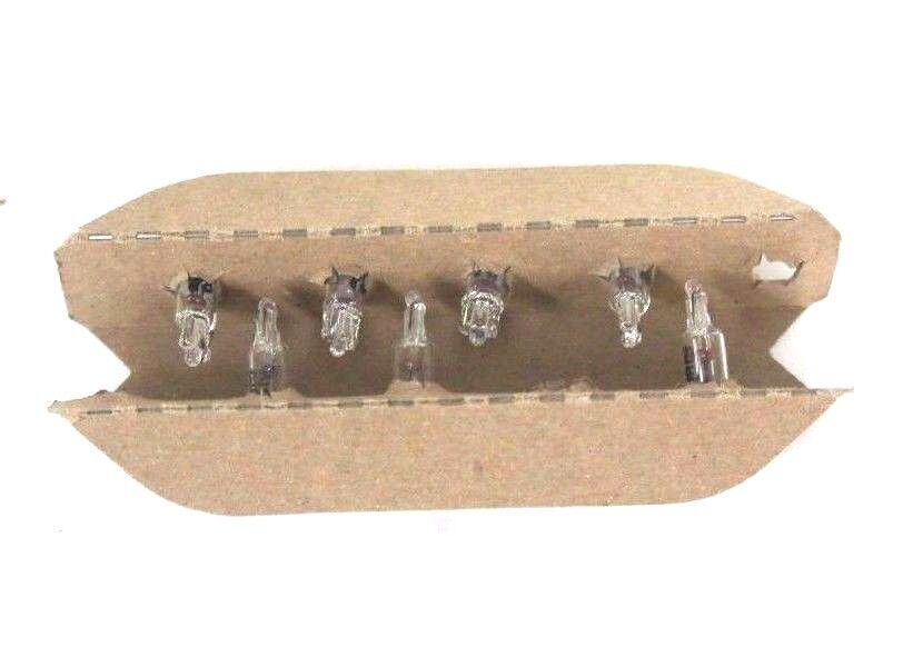 LOT OF 7 NIB PHILIPS MINIATURE LIGHT BULBS 73, 14V, 0.3CP