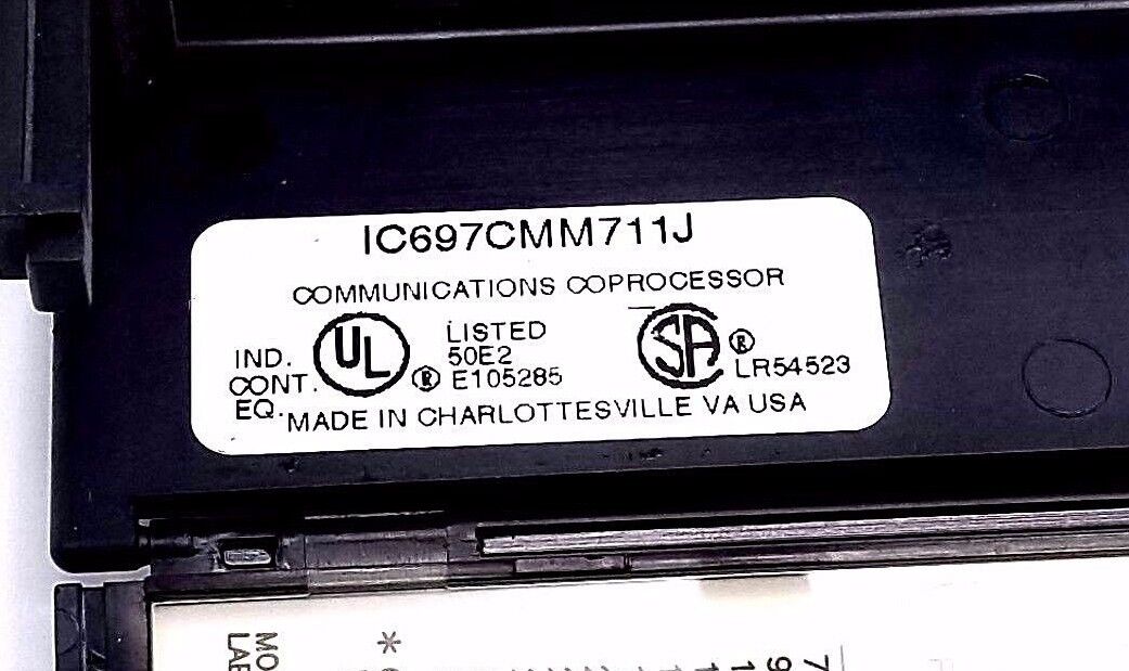 GE FANUC IC697CMM711J 90/70 COMMUNICATIONS COPROCESSOR IC697CMM711