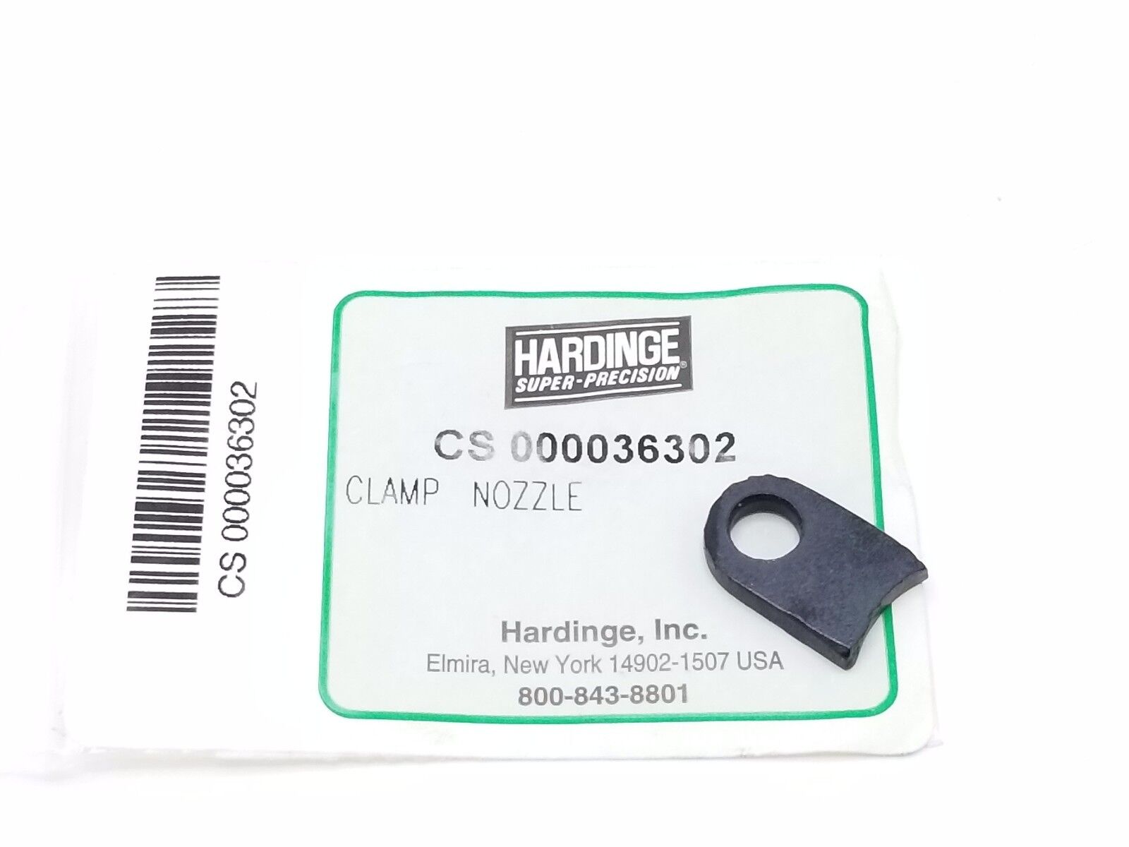 NEW HARDINGE SUPER-PRECISION CS 000036302 CLAMP NOZZLE