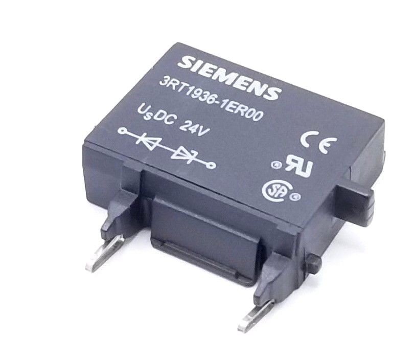 NEW SIEMENS 3RT1936-1ER00 SURGE SUPPRESSOR DIODE ASSEMBLY W/O LED 24VDC