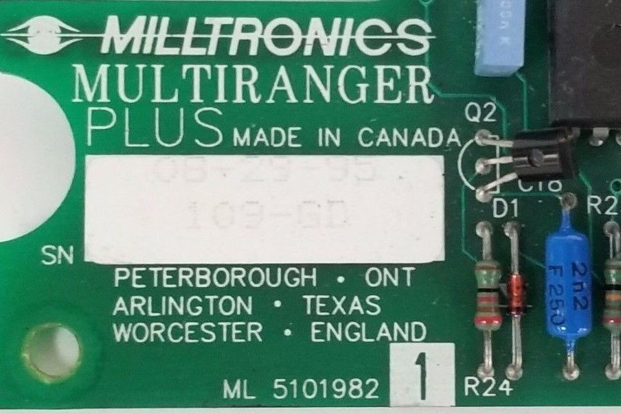 MILLTRONICS 5101982 MULTIRANGER PLUS BOARD ML 5101982 1 R24