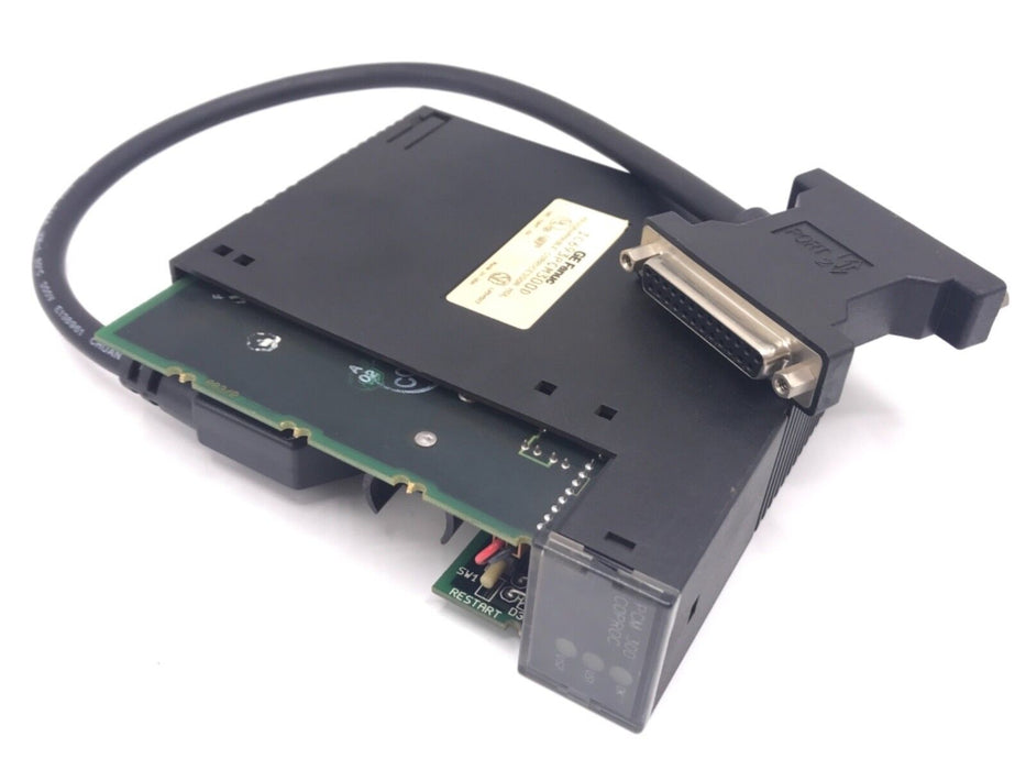 GE FANUC IC693PCM300D PROGRAMMABLE COPROCESSOR MDL W/ CABLE, 160KB 35KB