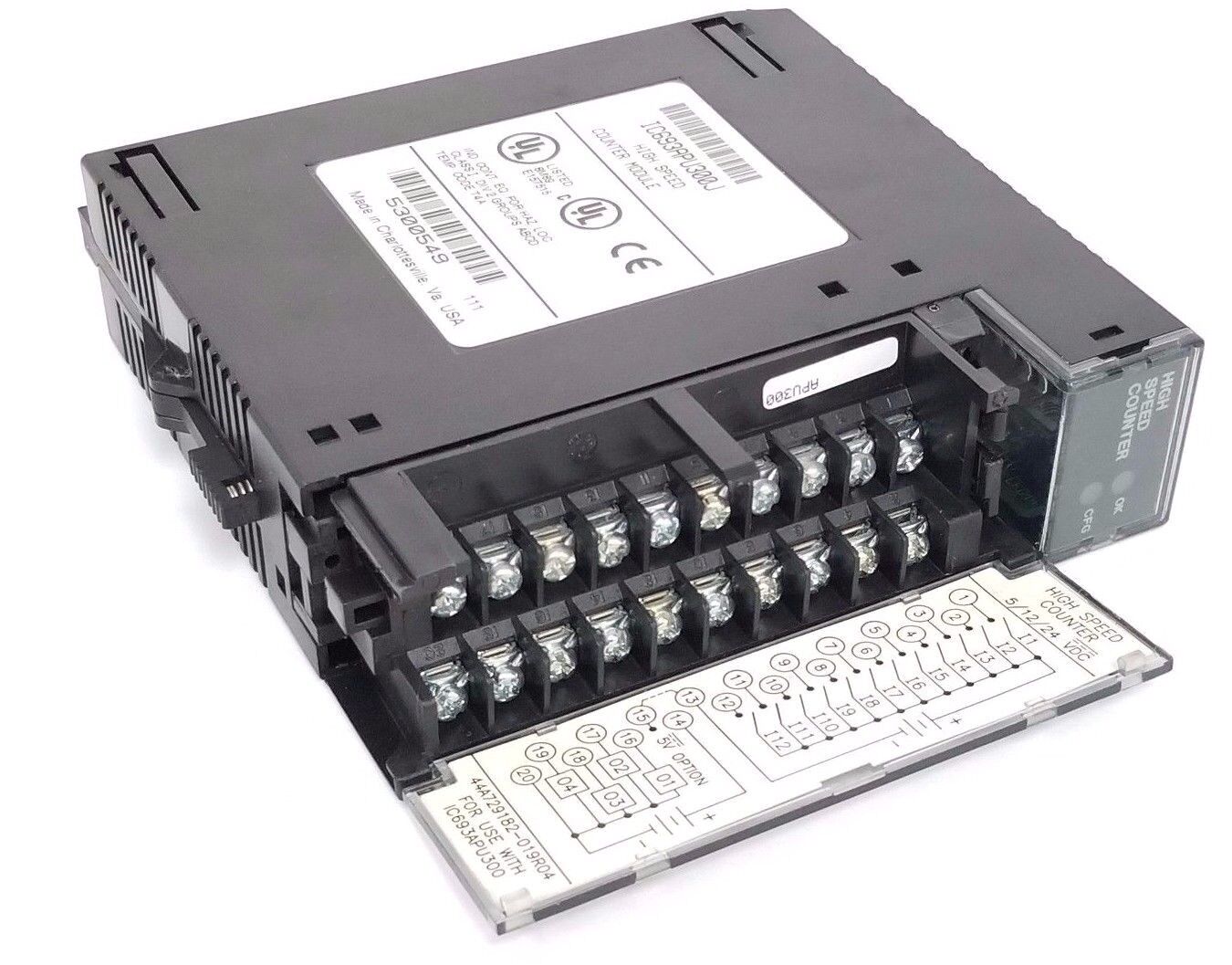 GE FANUC IC693APU300J HIGH SPEED COUNTER MODULE
