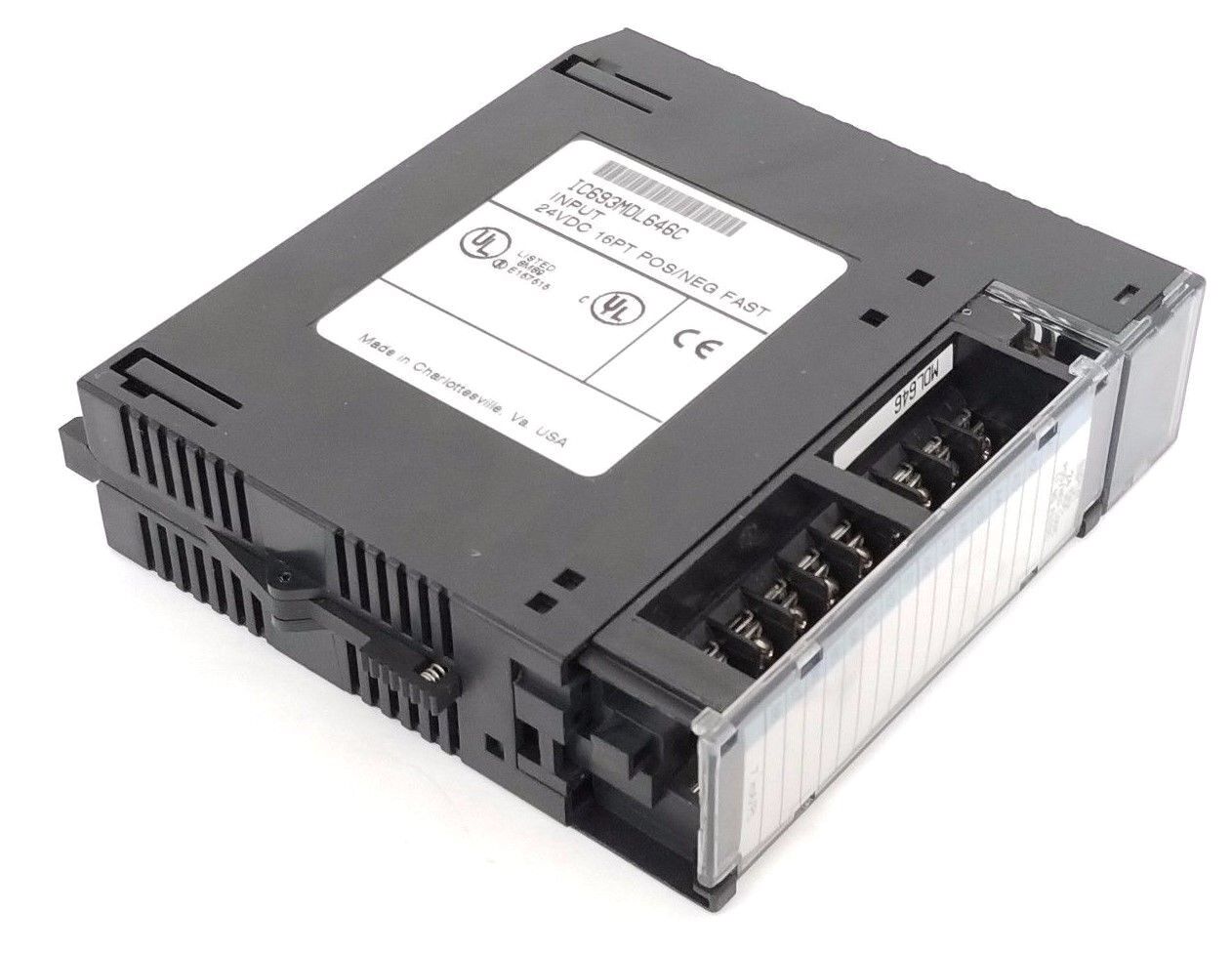 GE FANUC IC693MDL646C INPUT MODULE 24VDC 16PT POS/NEG FAST