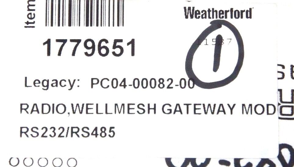 NIB WIRELESS MEASUREMENT WSG-04122 WIRELESS MONITORING AND CONTROL MODULE