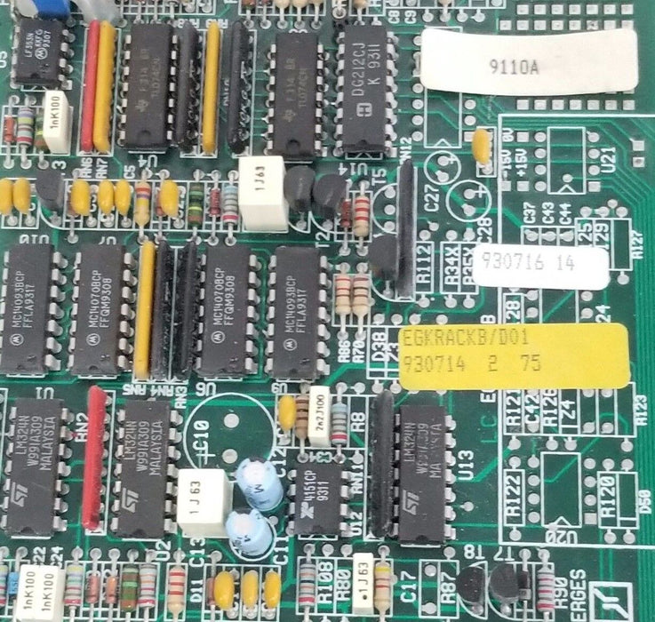 BERGES EGKRACKB/D01 PC BOARD 930714 2 75, 930716 14