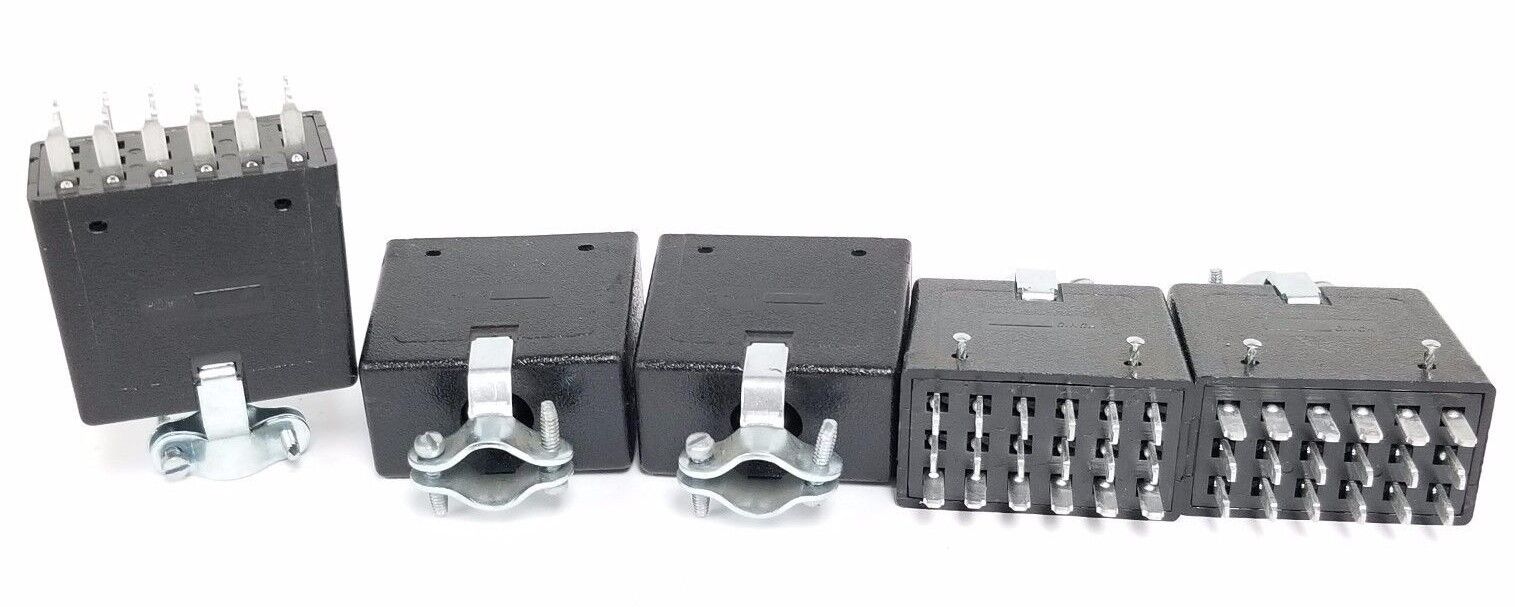 LOT OF 5 NEW BEAU CINCH 39F288 PLUG & SOCKET CONNECTORS