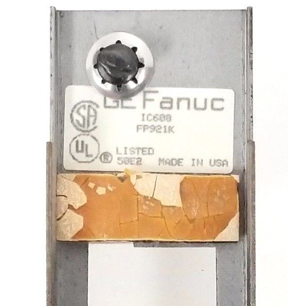GE FANUC IC600FP921K FACEPLATE