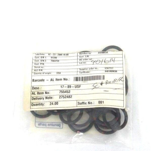 LOT OF 24 NEW ALFA LAVAL 17-89-USF O RINGS 755452