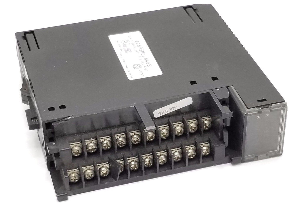GE FANUC IC693MDL646B INPUT MODULE 24VDC 16PT POS/NEG FAST MISSING DOOR