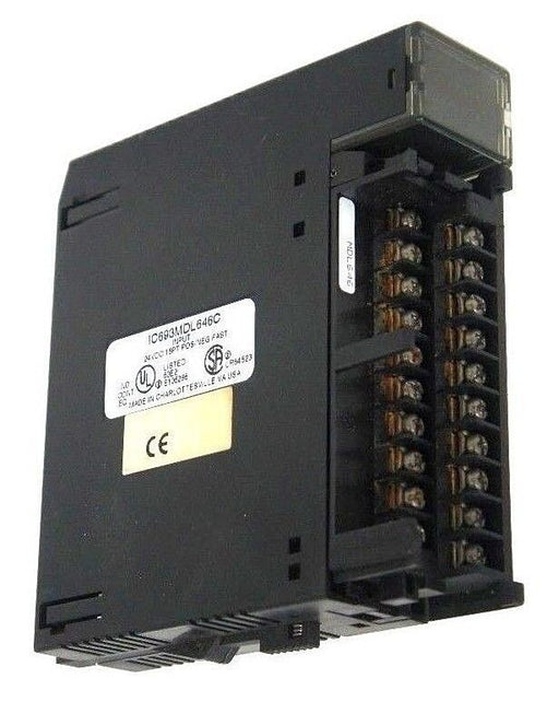 GE FANUC IC693MDL646C INPUT MODULE 24VDC 16PT POS/NEG FAST MISSING DOOR