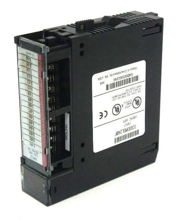 GE FANUC IC693MDL240F INPUT MODULE 120VAC, 16PT