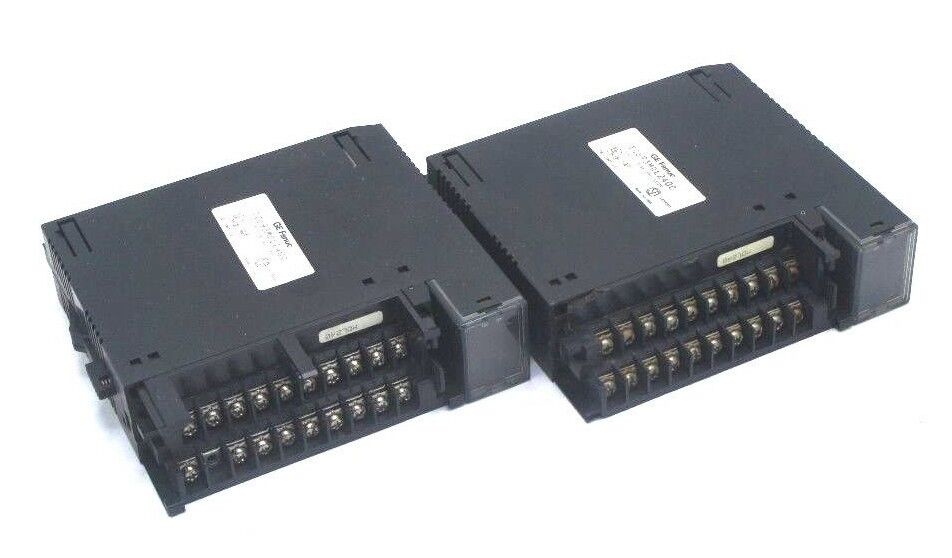 LOT OF 2 GE FANUC IC693MDL240C INPUT MODULES 120 VAC 16PT