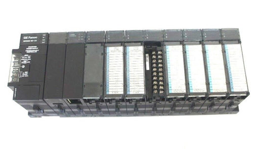 GE FANUC IC693CHS391H 10 SLOT RACK W/ IC693PWR321R IC693ACC310A IC693CMM311J