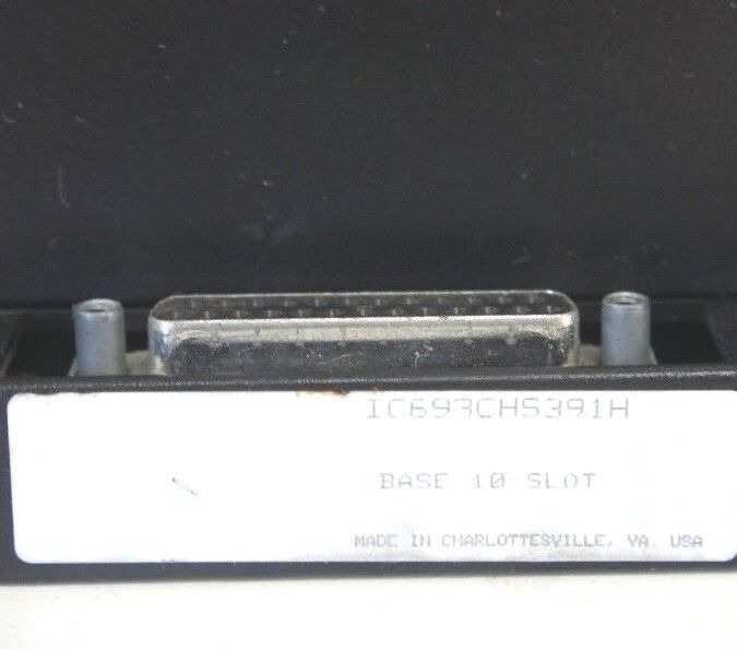 GE FANUC IC693CHS391H 10 SLOT RACK W/ IC693PWR321R IC693ACC310A IC693CMM311J
