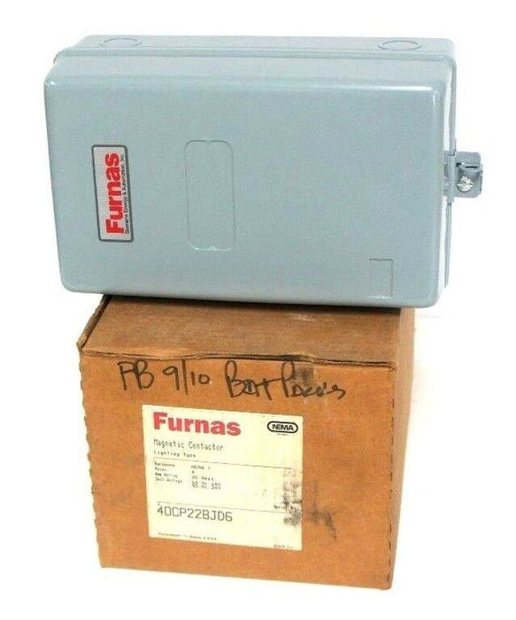 NIB FURNAS 40CP22BJD6 MAGNETIC CONTACTOR W/ ENCLOSURE