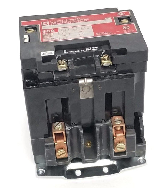 SQUARE D 8903SPO10 LIGHTING CONTACTOR, 60A, SERIES A