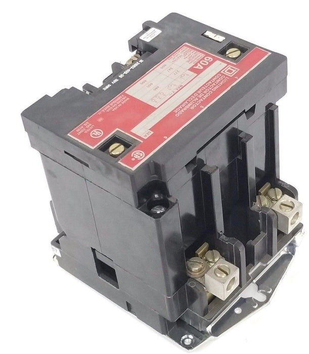 SQUARE D 8903SPO10 LIGHTING CONTACTOR, 60A, SERIES A