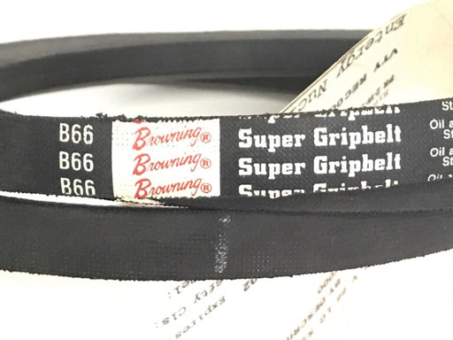NEW B66 BROWNING SUPER GRIPBELT V-BELT, V 66 LG 5/8