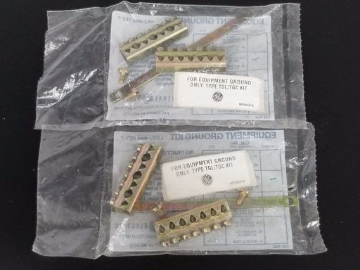 LOT OF 2 NEW GENERAL ELECTRIC GEJ-4660 EQUIPMENT GROUND KITS GEJ4660 REV. F