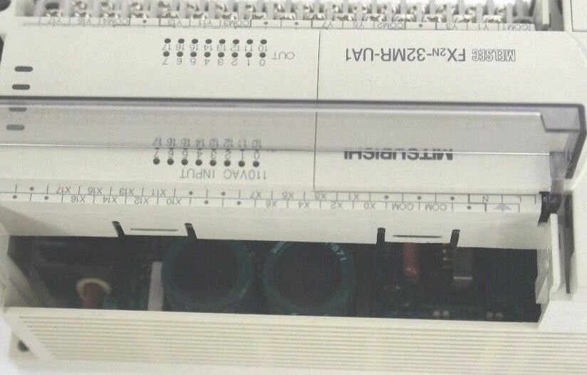 MITSUBISHI FX2N-32MR-UA1/UL PROGRAMMABLE CONTROLLER MELSEC *NO OUTPUT BOARD*